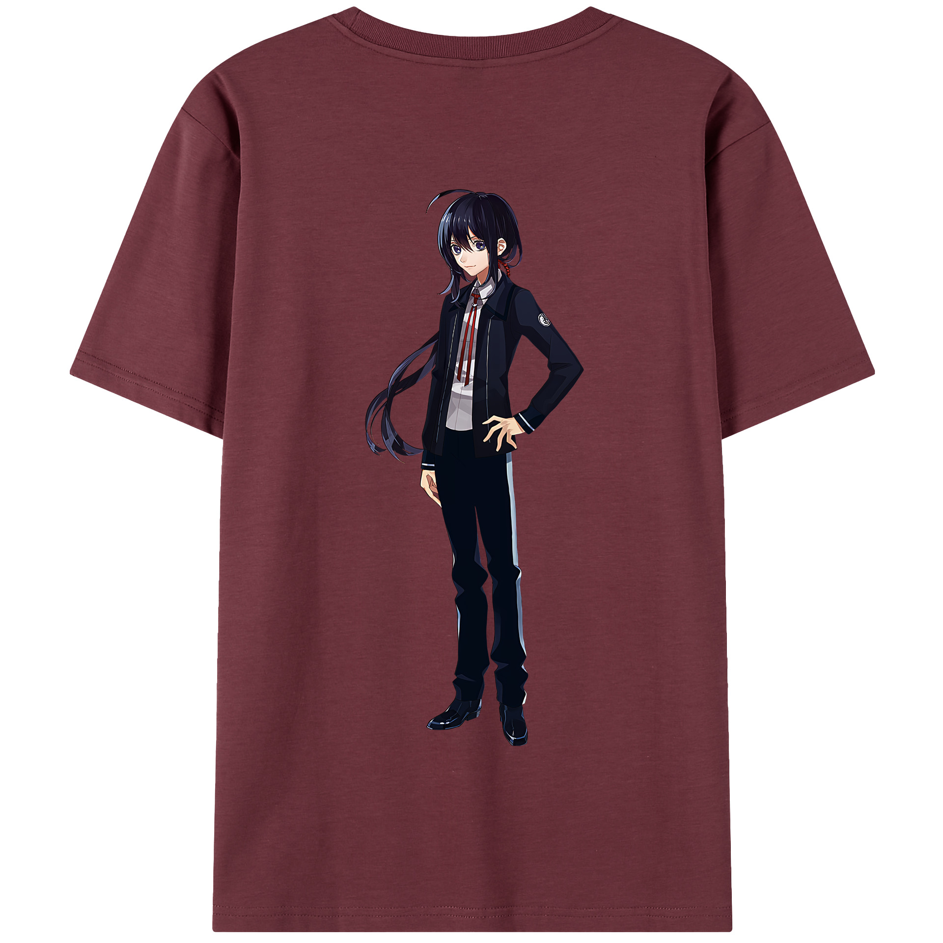 （画像用） 刀剣乱舞 Touken Ranbu 綿100％半袖Tシャツ（背面プリント）